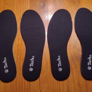 2 Pair Women's SZ 8 Breathable Thin Insoles Memory Foam Shoe Inserts NEW